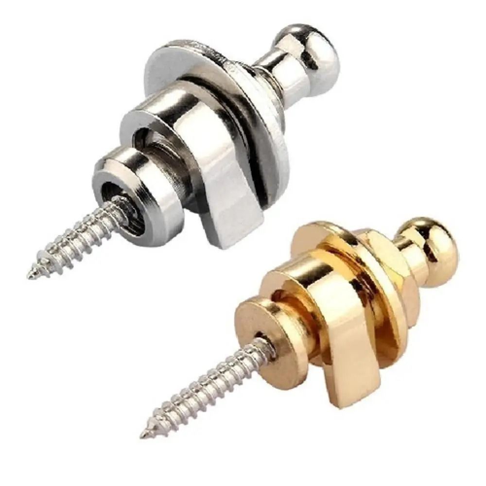 Круглая головка Skidproof Круглая головка Straplocks Кнопка для гитарного ремня Система фиксации ремня
