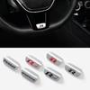 2026 Горячие Для VOLKSWAGEN VW 3D Металл R R line GTI Значок Накладки на Руль Стиль Автомобиля Для VW Golf GTI Sportsvan Sagit
