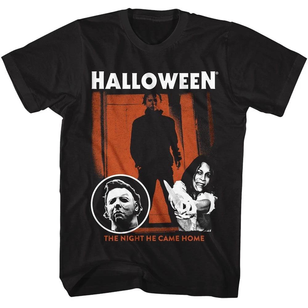 Halloween - The Night - American Classics - Solid Black Short Sleeve T-Shi