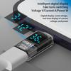 Адаптер USB 3.2 с цифровым дисплеем, быстрая зарядка, синхронизация данных со смартфоном, ноутбуком, 10 Гбит/с, смарт-чип, измеритель мощности, тестер, светодиодный дисплей