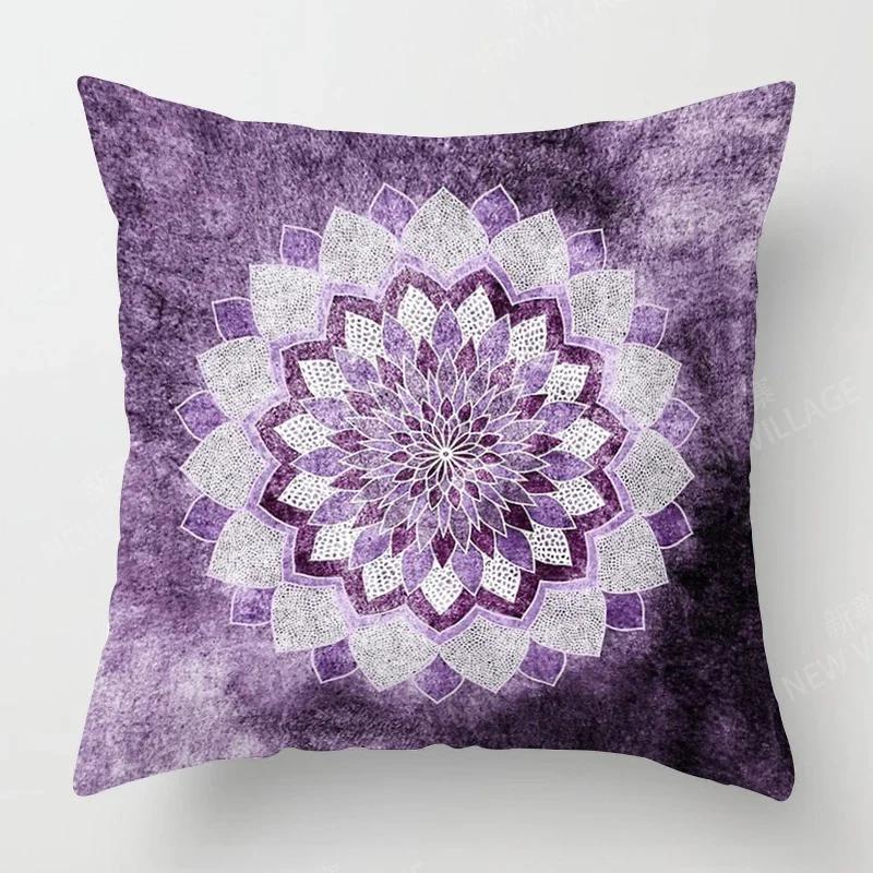 Осенний декор для дома осенняя гостиная наволочка для подушки диван бохо Чехол для подушки мандала 45x45см 45*45 50x50 60x60см 40*40 40x40см