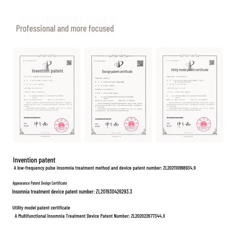 Zuodian Portable Low-Frequency Pulse Sleep Aid