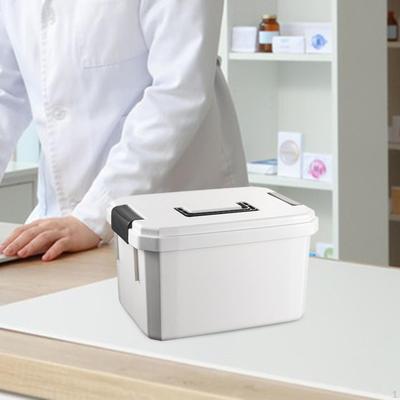 Коробка для хранения медикаментов для экстренных случаев с ручкой для семьи и офиса
