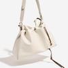 Celebrity-style drawstring tote bag, shoulder handbag, trash bag, women's crossbody large-capacity commuter hobo bag