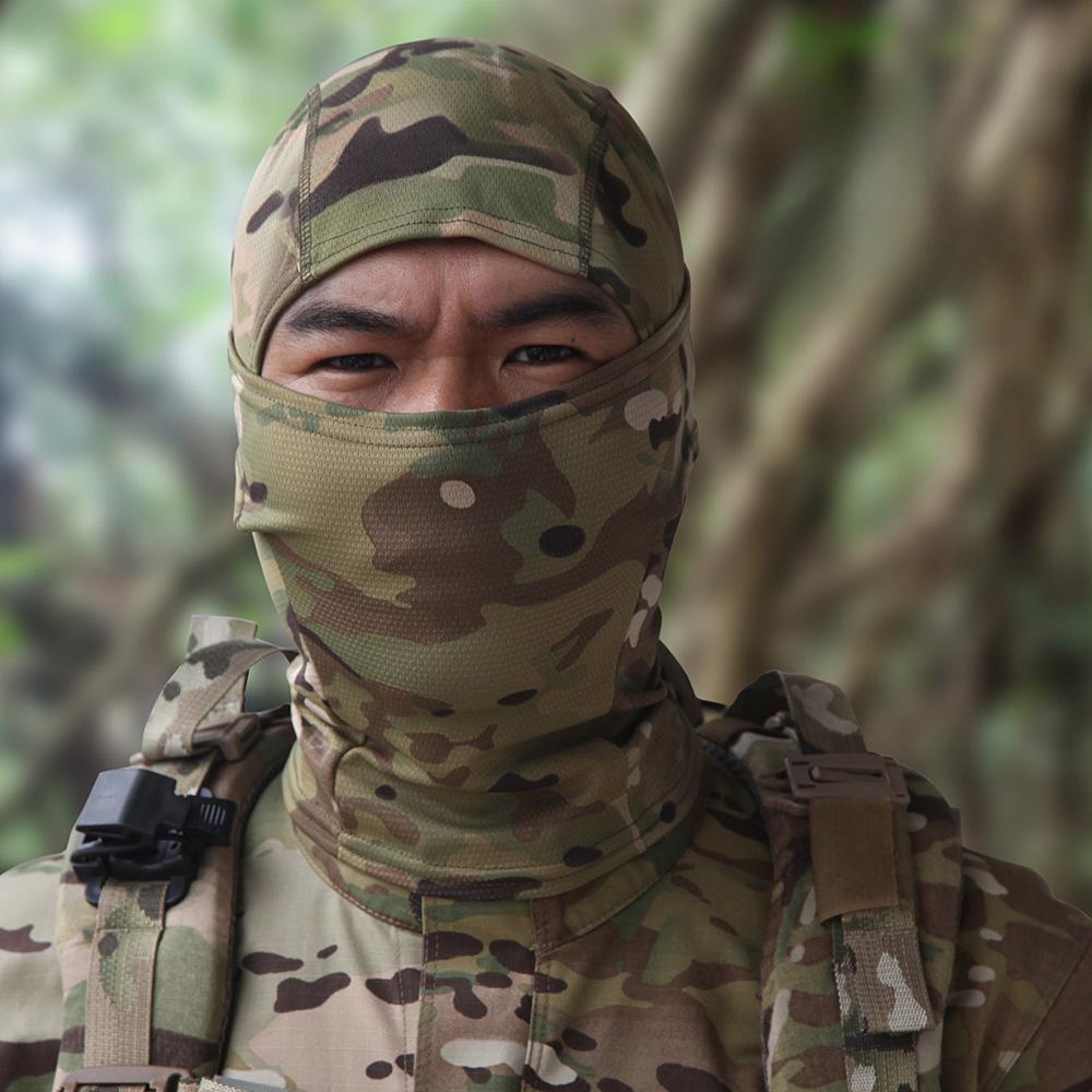 Camouflage Scorpion Ninja Outdoor Cycling Neck Mask - Windproof Sports Ski Scarf