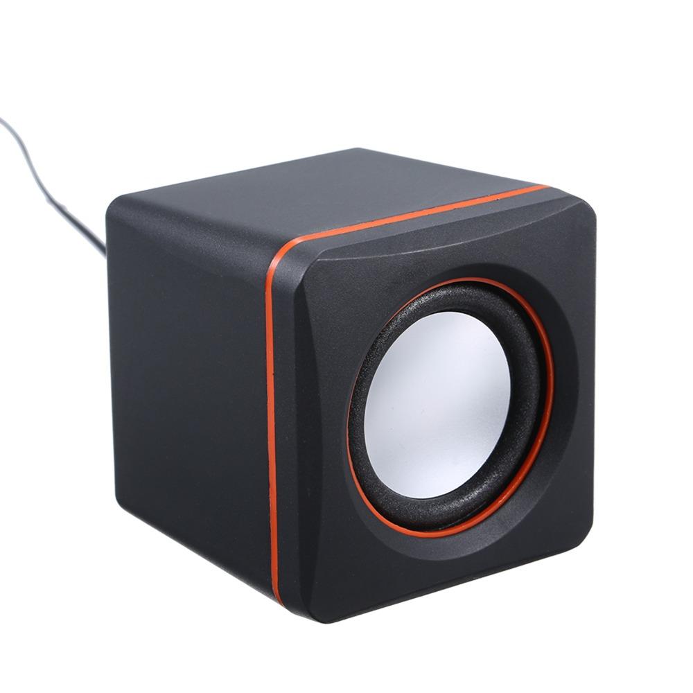 3.5mm Jack Mini Music Speaker Stereo Sound USB Speaker Plug and Play Computer Speaker Smartphones