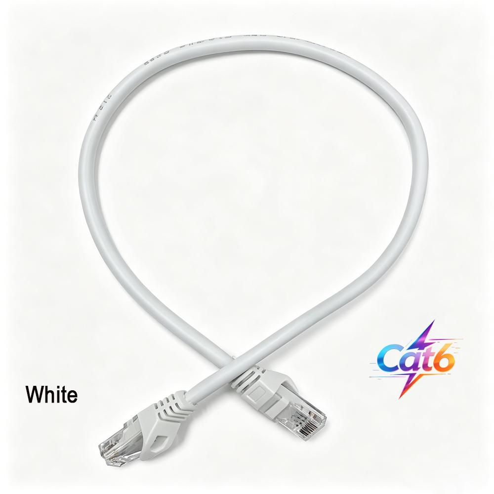 Cat6 RJ45 Short Ethernet Cable High Speed UTP LAN Patch Cord Stable Transmission15cm 0.3m 0.5m for PC Laptop Router Switch Modem