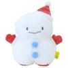 Sunlemon Пушистый Снеговик RD 15 x 6 x Мягкая Игрушка Красный Милый Зима Рождество Снег Новый Год 17,5см P-9922