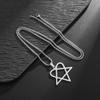 Wind Hollow Love Triangle Simple Plated Pendant Necklace