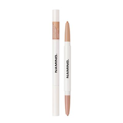 Карандаш для глаз Naming Perfect Tail Eye Designing Pencil Dual Liner, 1 шт., Ombre Sand