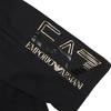 Emporio Armani SS23 Принт с логотипом Эластичная талия Прямые Повседневные шорты Мужские шорты Черный 3RPS57-PJLSZ-0208