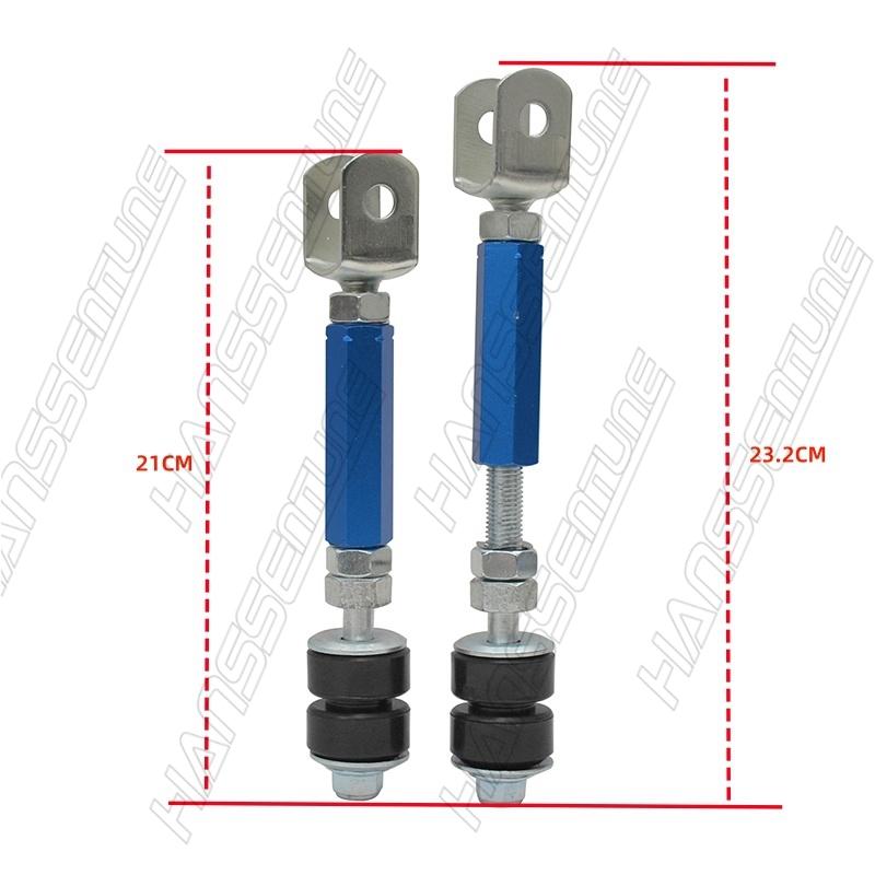 Hanssentune 4X4 Car Adjustable Anti-roll Sway Bar Front & Rear Stabilizer End Link Kit For LC200