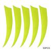 Right 50Pcs Turkey Wing 4inch Fletching Archery Arrow Feather Accessory  Hunting