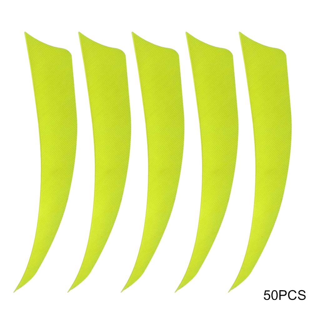 Right 50Pcs Turkey Wing 4inch Fletching Archery Arrow Feather Accessory Hunting