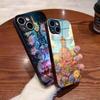 Чехол для телефона 'Статуя Будды и Лотос' для IPhone 17 Pro Max 16 15 14 Pro Max 13 11 Plus Стеклянная крышка