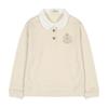 Hazzys Kids Woven Collar Sweatshirt Huf12tm60m Iv