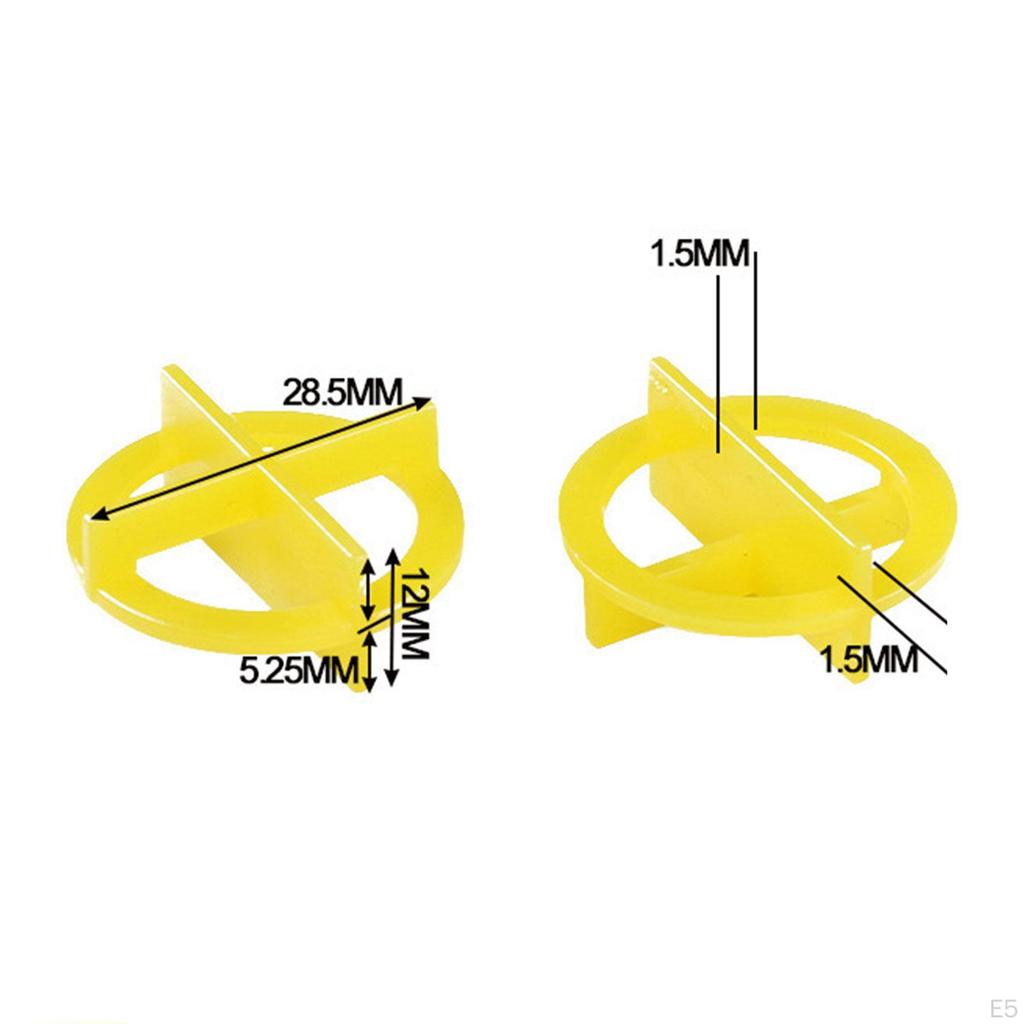 100 шт. распорок для поперечной плитки, система выравнивания зазоров, клиновая керамическая система