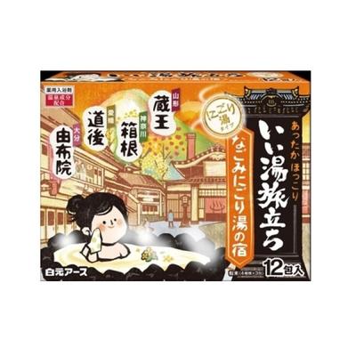 Hakugen Earth Good Hot Spring Travel Теплый и облачный Hot Spring Inn 25 г x 12 упаковок