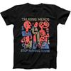 100% Cotton TOPS UNISEX TEES MENS WOMENS Stop Making Sense Talking Heads Rock Punk Music Gift Tee Black T Shirt 60