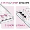 Прозрачный чехол для телефона 'Цветочный танец' для Samsung Galaxy A57 A56 A55 A37 A36 A35 A26 A25 A17 A16 A15 A07 A06 A05 Мягкий чехол из ТПУ