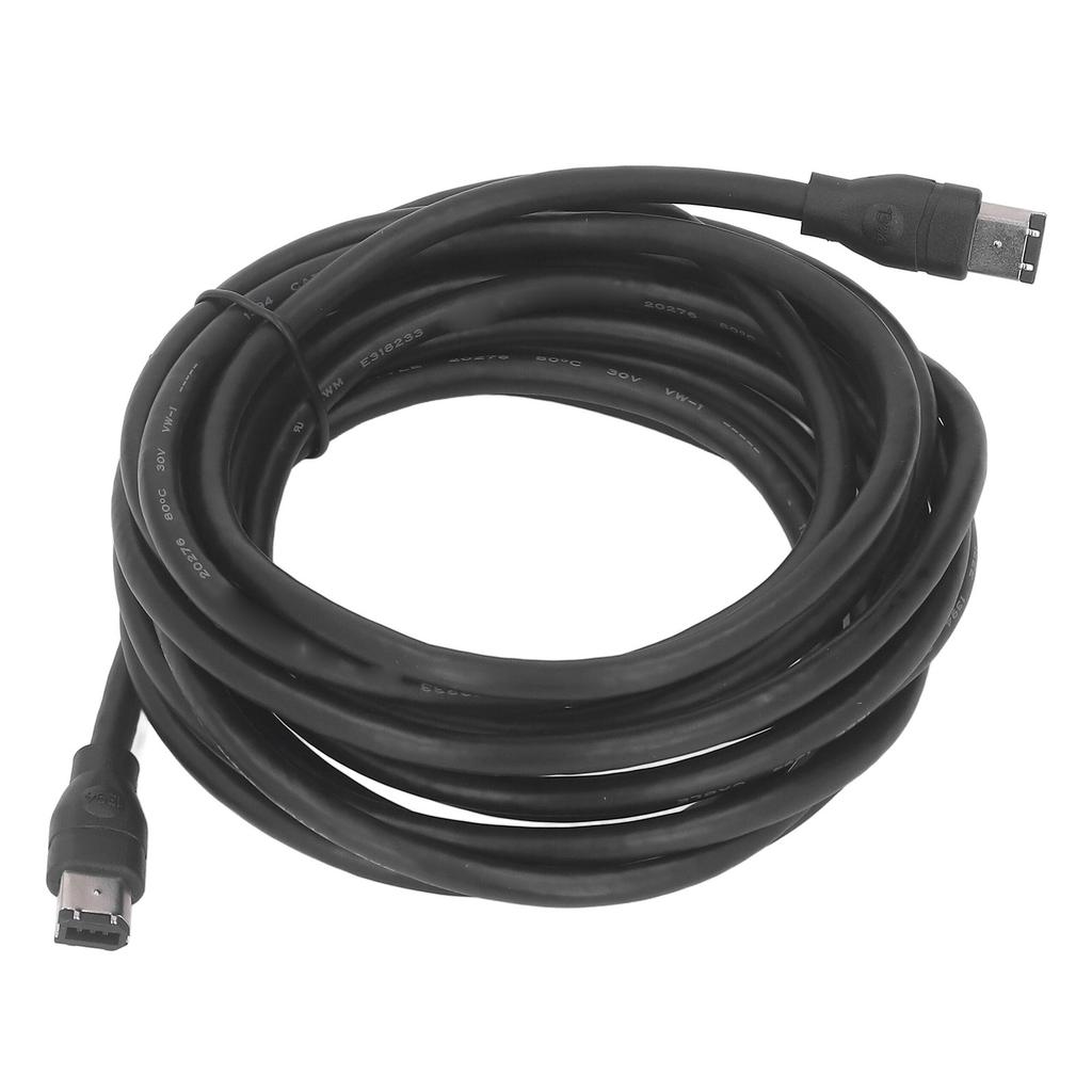 Firewire DV Cable 6 Pin Male To 6 Pin Male IEEE1394 Firewire Cord for Camcorder Digital Camera