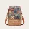 Stylish Retro Multi-element Mobile Phone Bag Coin Purse Multi-layer Single Shoulder Crossbody Bark Women's Bag