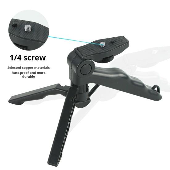 Mobile Phone Holder Tripod Stand High Stability Adjustable Compact Design Anti-Slip Portable Cellphone Holder Desk Stand