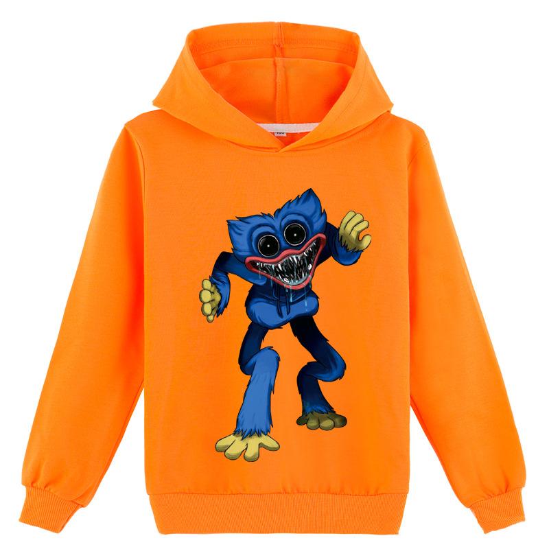 Детская 3D-толстовка с капюшоном Huggy Wuggy пуловер Poppy Playtime Children Sweater Y455