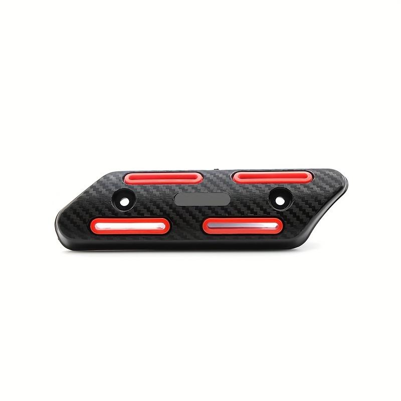 Защитный кожух выхлопной трубы от ожогов Теплоизоляция Защитный кожух выхлопной трубы мотоцикла Охлаждающий декоративный кожух выхлопной трубы