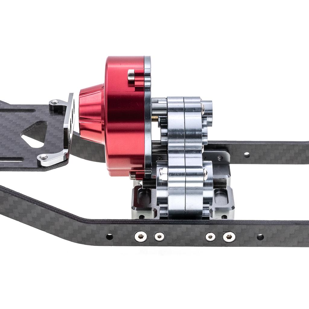 Металлическая рама шасси Замена деталей корпуса шасси с дистанционным управлением для осевого SCX10 1:10 Пульт дистанционного управления