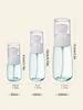 2 шт. Портативный прозрачный флакон-распылитель для путешествий 30/60/100 мл, распылитель для духов, флакон-дозатор, тонер, лосьон, пустые многоразовые флаконы