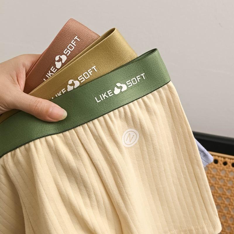 Мужские трусы-боксеры с эластичным поясом и дышащими трусиками