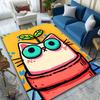 Multiple sizes Cat with sprout head Carpet for Living Room Bedroom Sofa Home Decor Rus Non-slip Floor Mat Luxury Gift