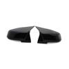 DEMULAX 1 Pair Rearview Mirror Cover Caps Carbon Black, Series 1 2 3 4