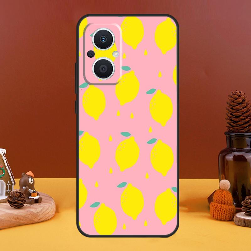Летний Фруктовый Лимонный Чехол Для OPPO Reno 5 Lite 4 6 7 8 10 Pro 11 F 4Z 5Z 8T OPPO Find X2 X3 Lite X5 X6 Pro Обложка