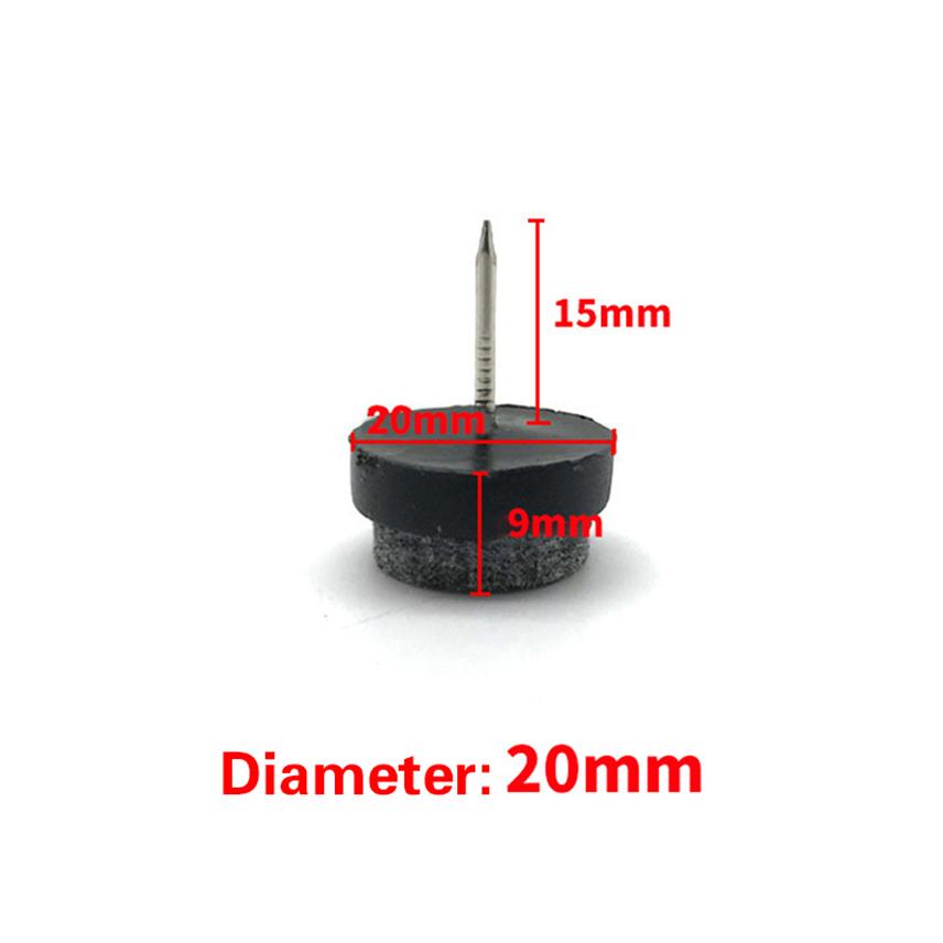 30 шт. Войлочные накладки для ногтей Противоскользящие Ножки для мебели Стола Защитные накладки для ножек мебели Защита деревянного пола Стопоры для стульев Войлочные накладки