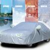 Всесезонный чехол для автомобиля со светоотражающими полосами Водонепроницаемый Устойчивый к УФ-лучам Светоотражающий Снегозащитный Ветрозащитный Уличный Чехол для Транспортного Средства от Солнца Дождя Снега И Пыли Универсальный