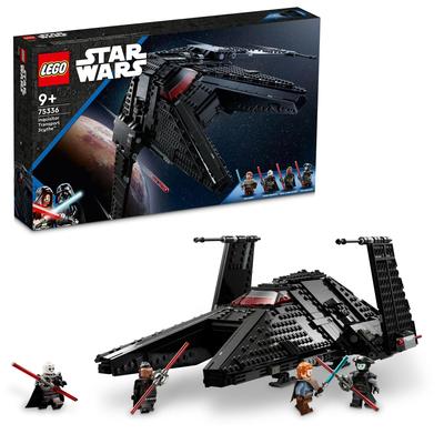 LEGO Звездные войны Транспортный корабль Инквизитор Коса 75336 Игрушечный блок Подарочный космический корабль Лодка для мальчиков от 9 лет и старше (TM)