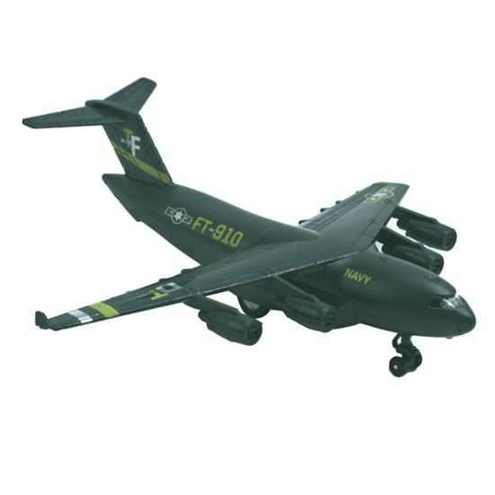 Литой C17 Транспортный самолет Откатной Свет Звук Модель самолета Образовательная игрушка