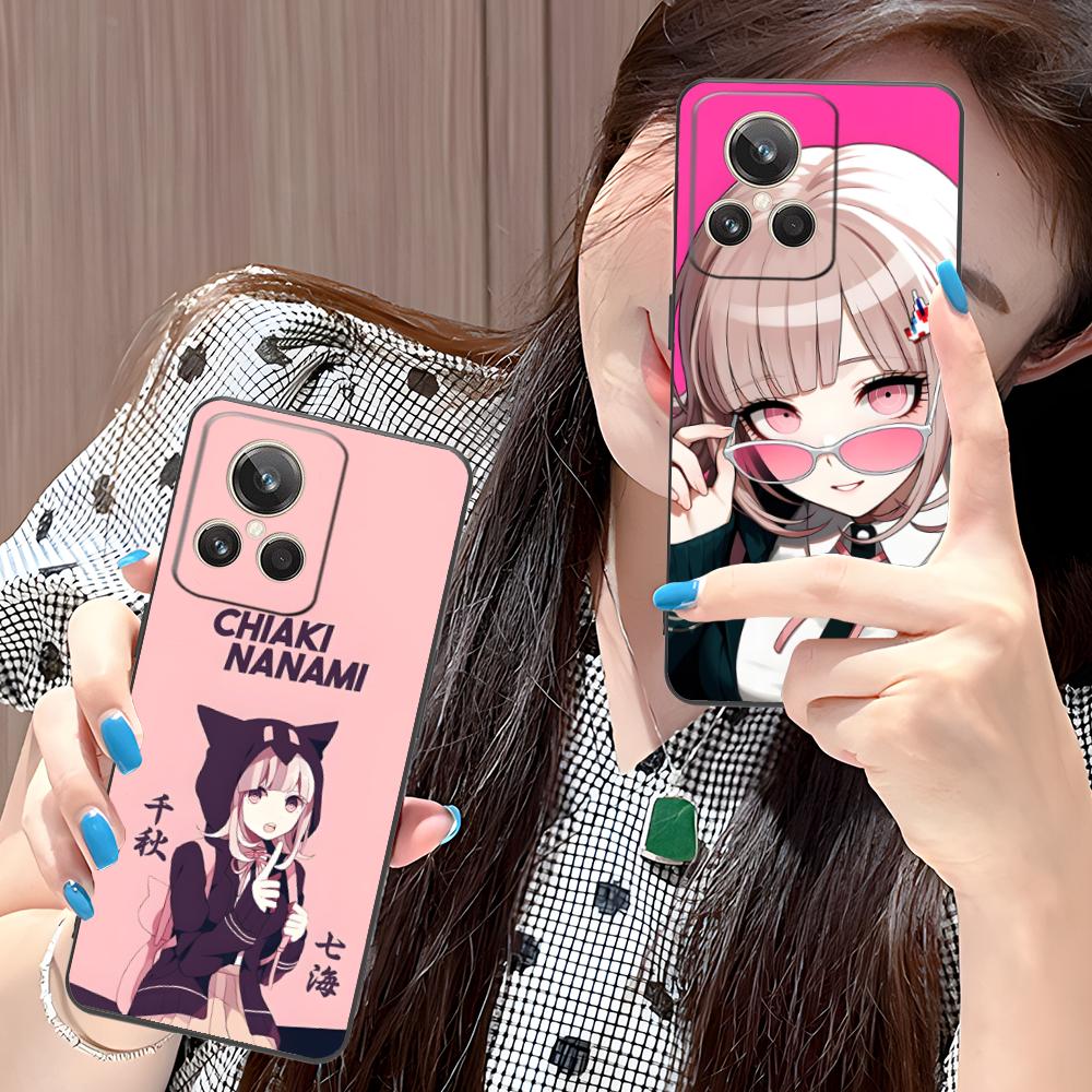 Чехол для телефона Danganronpa Чиаки Нанами для Realme GT 8 Neo Pro C75 73 71 C67 65 C55 53 C35 31 C20 15 Мягкий TPU ударопрочный чехол