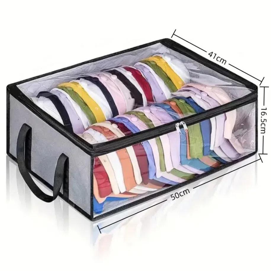 Вмещает 40 шляп Сумка для шляп Нетканый мешок для хранения одежды Новый органайзер для кепок для шкафа Шляпы