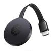 [Высокопроизводительный Miracast] Беспроводное дублирование экрана, Широкая совместимость, HDMI Mirrorcast, Chromecast, Доступен 4K-экран, Черный беспроводной донгл Miracast,