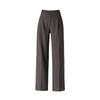 Xinge Women's Thickened Tencel Wool Wide-Leg Suit Pants for Autumn/Winter 2024