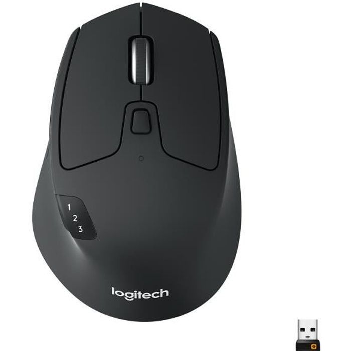 Мышь - Беспроводная - Logitech - M720 Triathlon - Черная