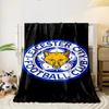 Leicester City FC Logo Blanket print blanket soft and cozy perfect for the living room bed sofa or a nap,gift