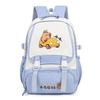 Kids Capybara Pattern Backpack Ergonomic Shoulder Straps Bag For Travel School