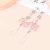 Sweet Pink Bowknot Heart Phone Chains For Girl Cute Flower Star Phone Strap Y2k Mobile Phone Lanyards Keychain