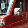 CGP Door Mirror for and Hijet Cargo with OEM Turn Signal Covers, Adhesive, Chrome, S700V, S710V, Atrai, (Vehicles Mirrors) CGP-5756