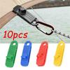 10PCS Outdoor Tarpaulin Clips Camping Tents Awning Wind Rope Clamp Equipment Plastic Clip Buckle Fixed Jaw Grip Hook Accesorios