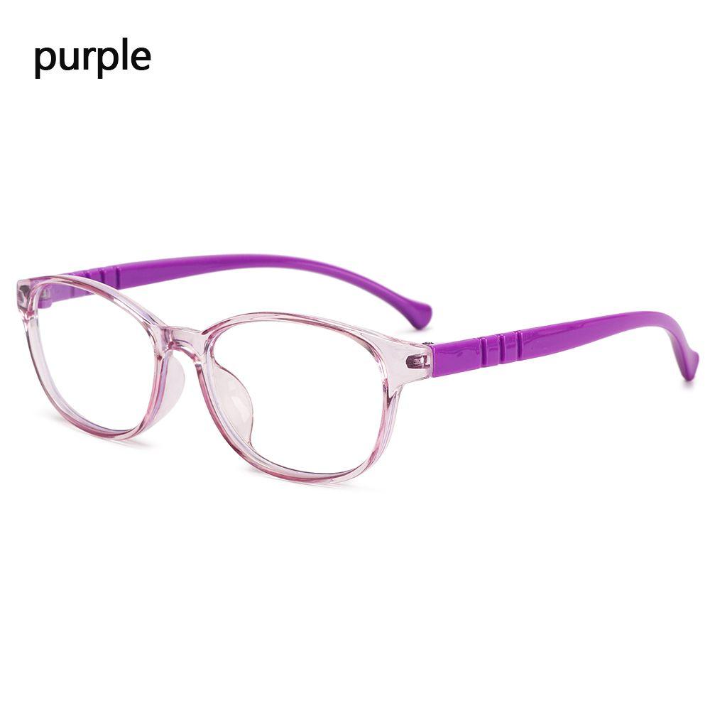Computer Online Classes Anti Blue Light Ultra Light Frame Comfortable Eyeglasses Kids Glasses